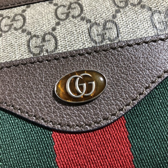 Gucci包包 598130 古馳Ophidia雙G中性款單肩包 Gucci斜挎包 Gucci手提包  gqy2794